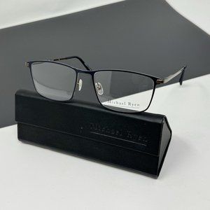 Michael Ryen MR-348 C2 Eyeglasses 56 [] 17 145 Midnight Cocoa